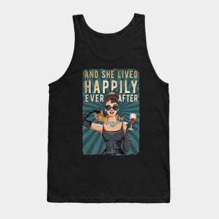 And She Lived Happily Ever After Cats love Tank Top